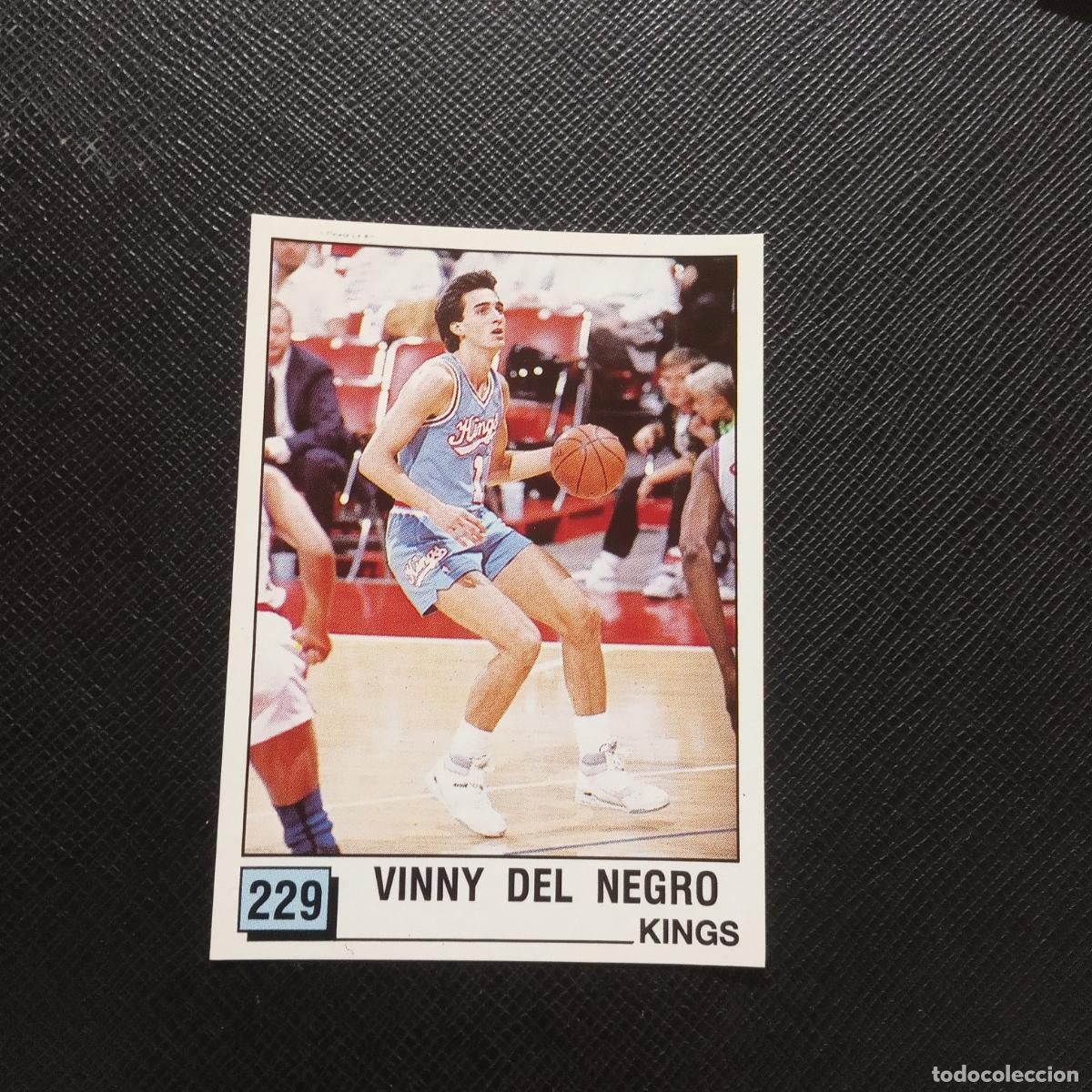 Coleccionismo deportivo: 229 VINNY DE NEGRO KINGS PANINI 1990 BASKET NBA 90 CROMO BALONCESTO - SIN PEGAR - A163 PG71