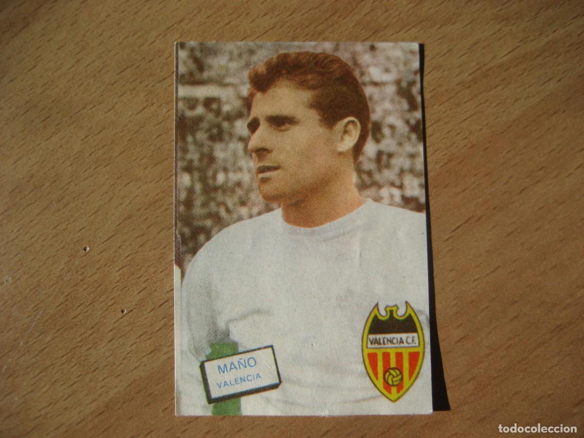Collezionismo sportivo: CROMO F&Uacute;TBOL: MA&Ntilde;O - VALENCIA C.F. - CAMPEONATO DE LIGA 1961/62 - FHER - DISGRA