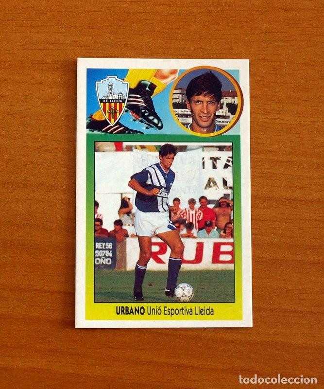 Collezionismo sportivo: Lleida - Urbano - COLOCA - Ediciones Este Liga 1993-1994, 93-94 - Nunca pegado de Cart&oacute;n