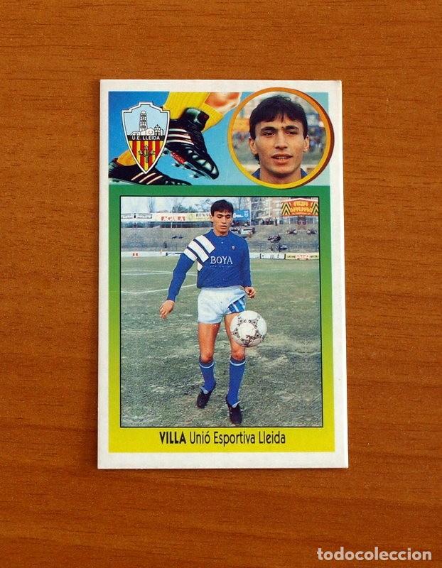 Collezionismo sportivo: LLeida, Lerida - Villa - Coloca - Ediciones Este Liga 1993-1994, 93-94 - Nunca pegado Cart&oacute;n