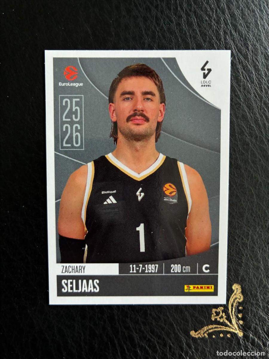 Collezionismo sportivo: 227 SELJAAS LOLC EUROLEAGUE 25 26 2025 2026 PANINI album