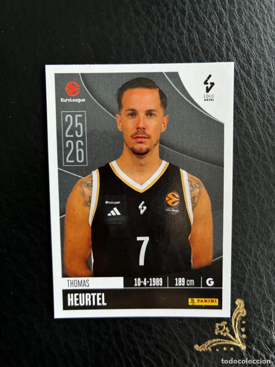 Collezionismo sportivo: 217 HEURTEL LOLC EUROLEAGUE 25 26 2025 2026 PANINI album