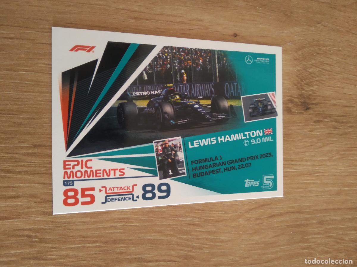 Collezionismo sportivo: 175 LEWIS HAMILTON CROMO F1 Topps Formula 1 Turbo Attax 2024