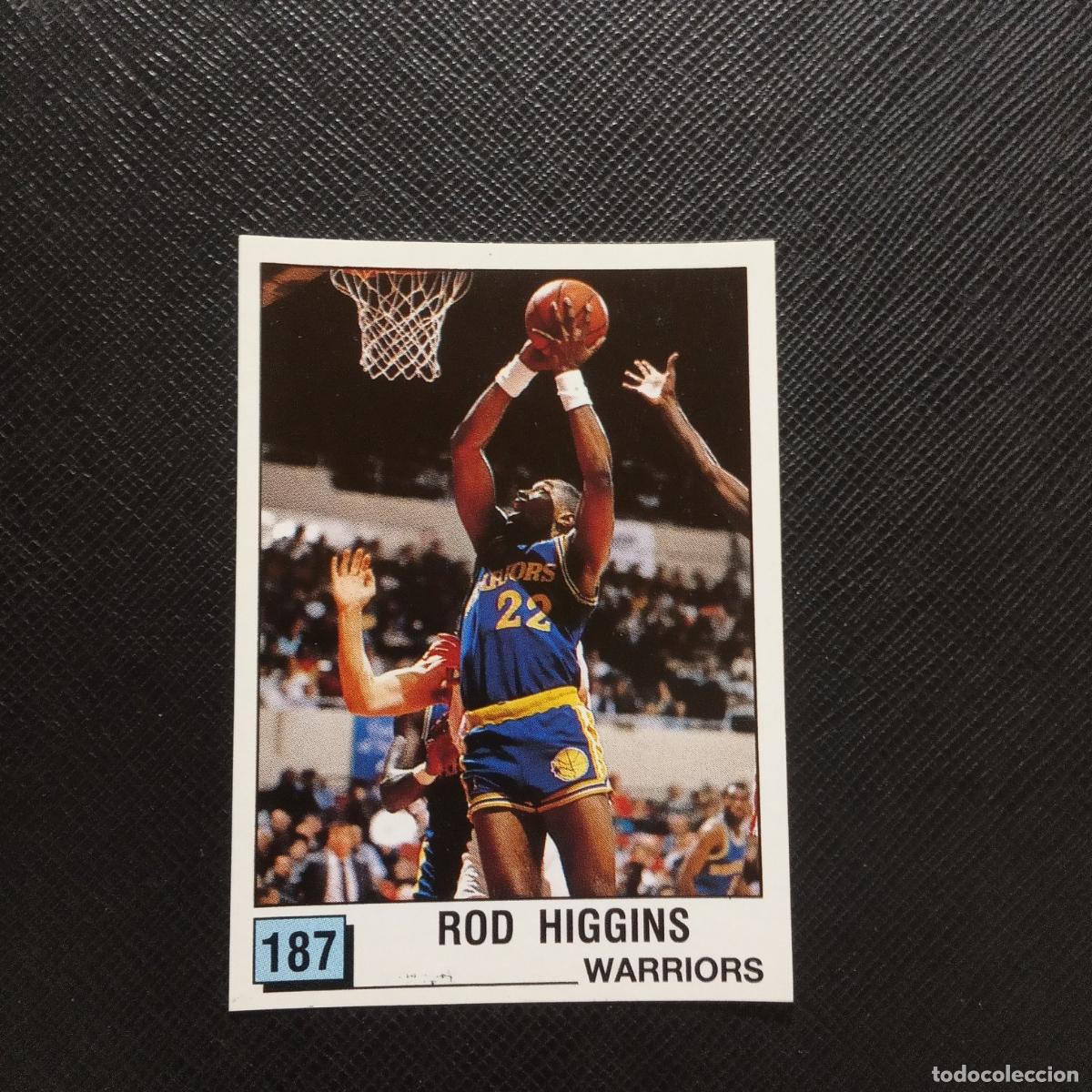 Coleccionismo deportivo: 187 ROD HIGGINS WARRIORS PANINI 1990 BASKET NBA 90 CROMO BALONCESTO - SIN PEGAR - A163 PG73
