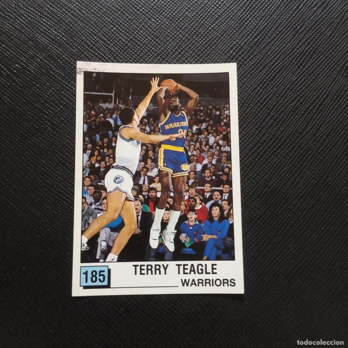 Coleccionismo deportivo: 185 TERRY TEAGLE WARRIORS PANINI 1990 BASKET NBA 90 CROMO BALONCESTO - SIN PEGAR - A163 PG73