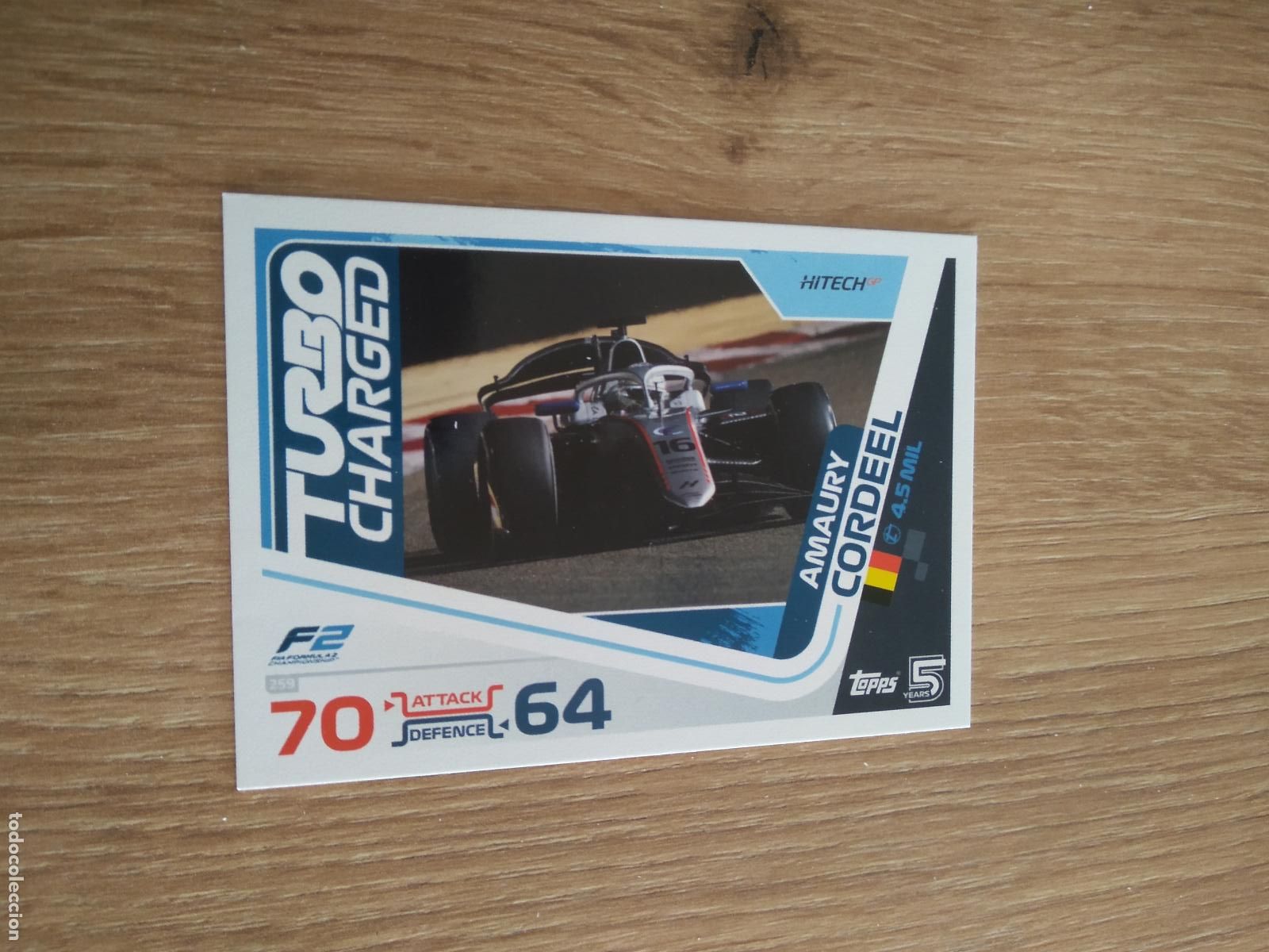 Coleccionismo deportivo: 259 AMAURY CORDEEL CROMO F1 Topps Formula 1 Turbo Attax 2024