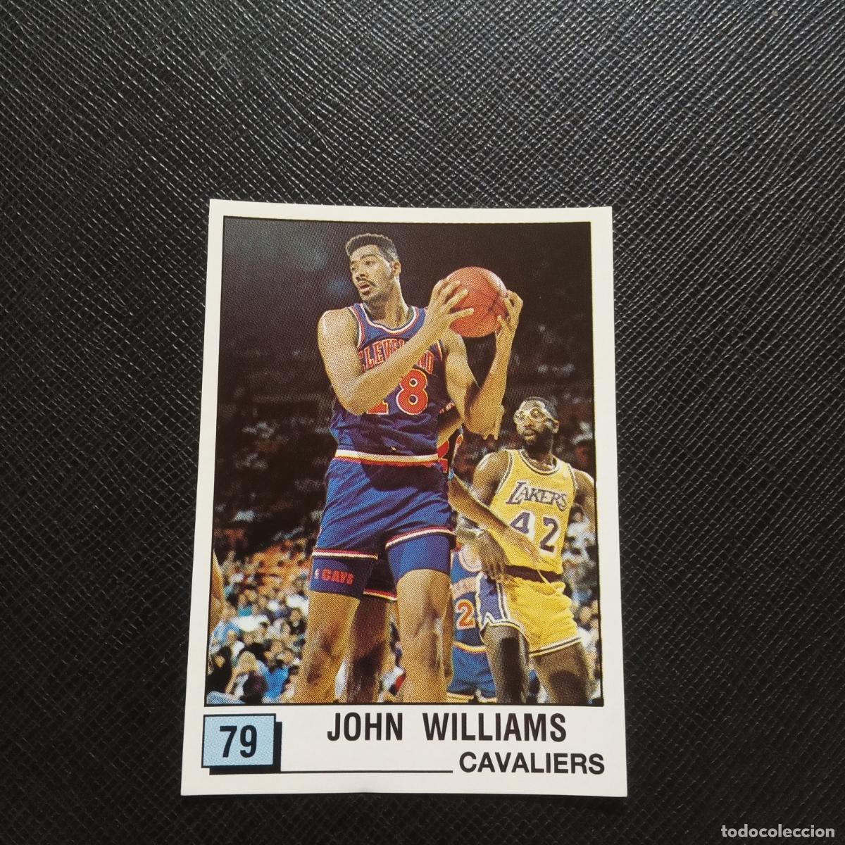 Coleccionismo deportivo: 79 JOHN WILLIAMS CAVALIERS PANINI 1990 BASKET NBA 90 CROMO BALONCESTO - SIN PEGAR - A205 PG59