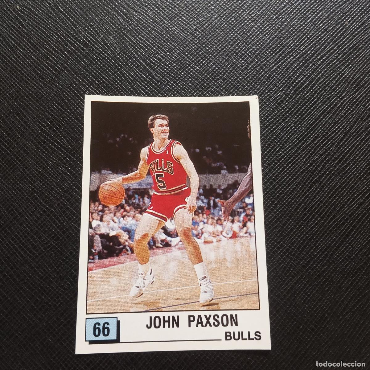 Coleccionismo deportivo: 66 JOHN PAXSON BULLS PANINI 1990 BASKET NBA 90 CROMO BALONCESTO - SIN PEGAR - A205 PG59