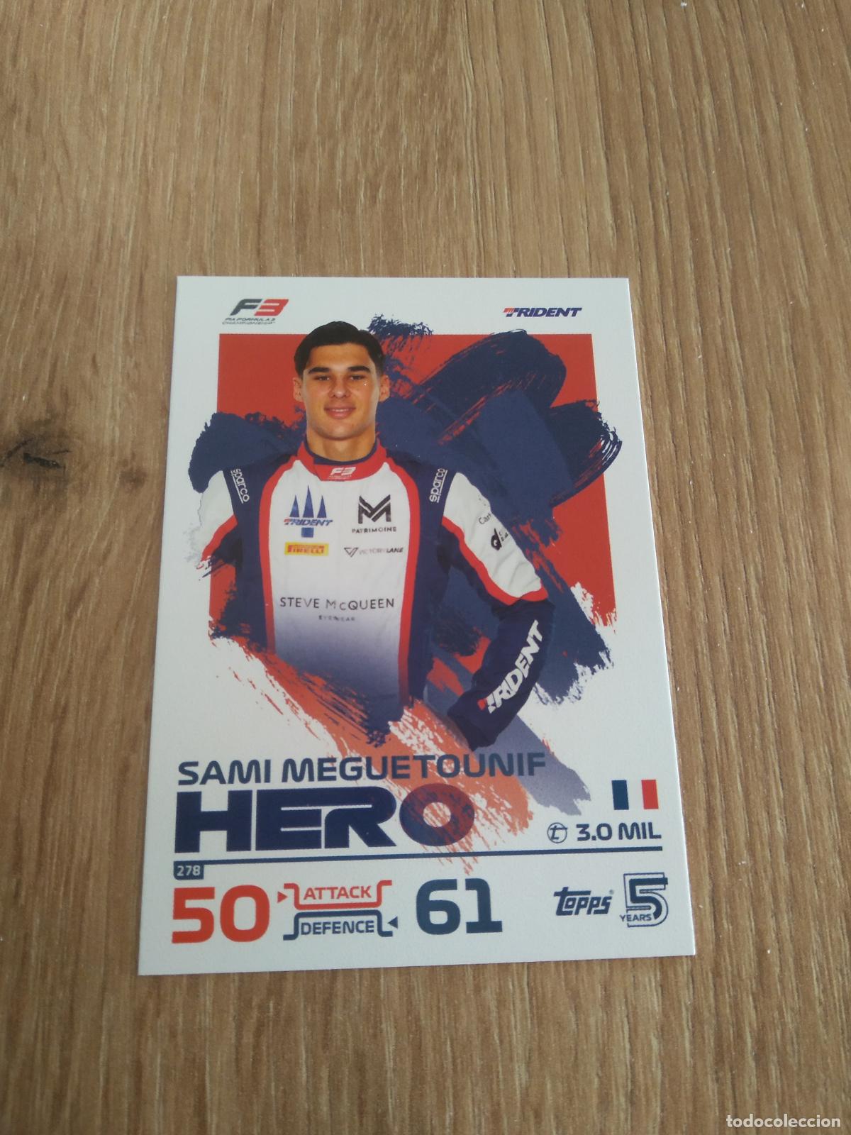 Coleccionismo deportivo: 278 SAMI MEGUETOUNIF CROMO F1 Topps Formula 1 Turbo Attax 2024