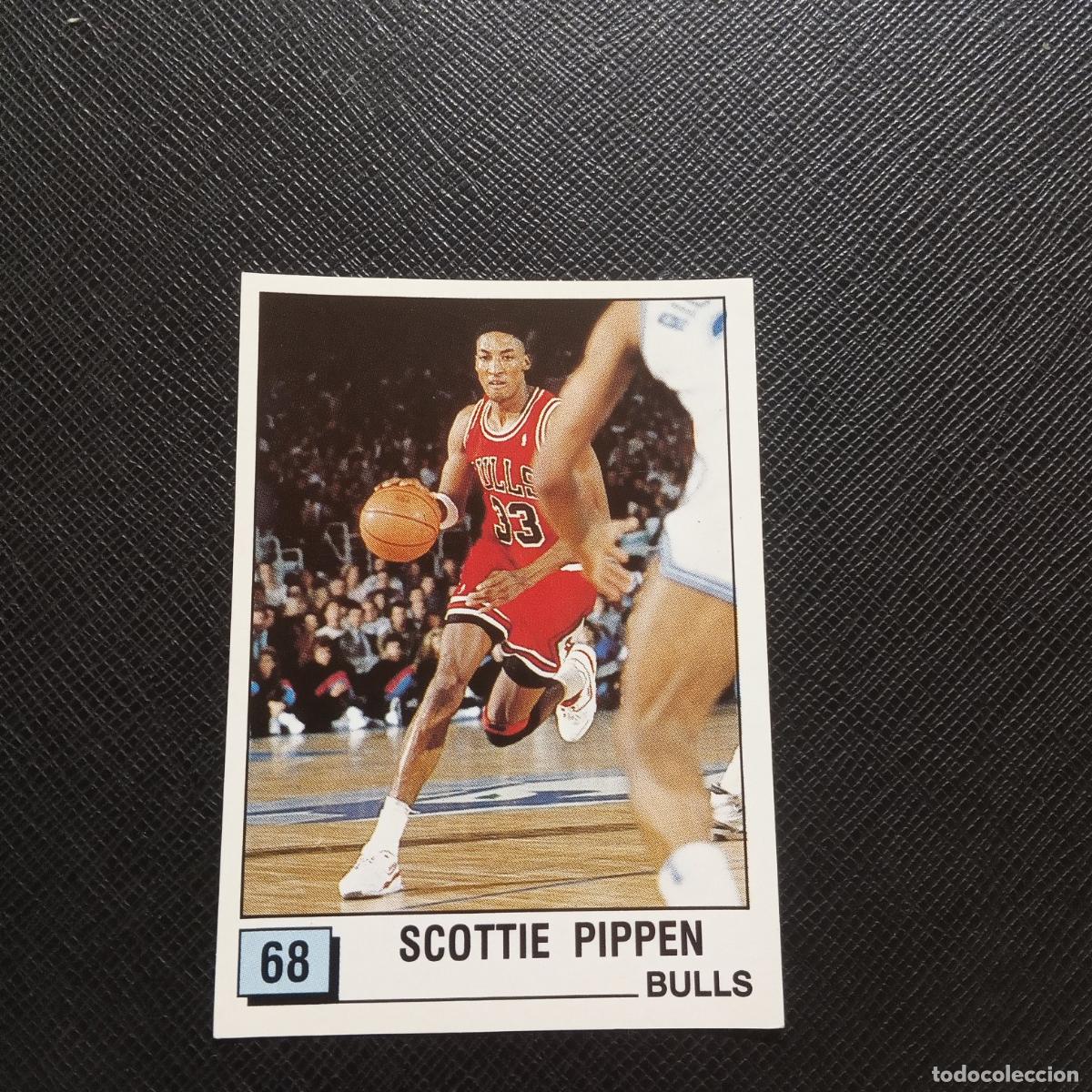 Coleccionismo deportivo: 68 SCOTTIE PIPPEN BULLS PANINI 1990 BASKET NBA 90 CROMO BALONCESTO - SIN PEGAR - A205 PG59