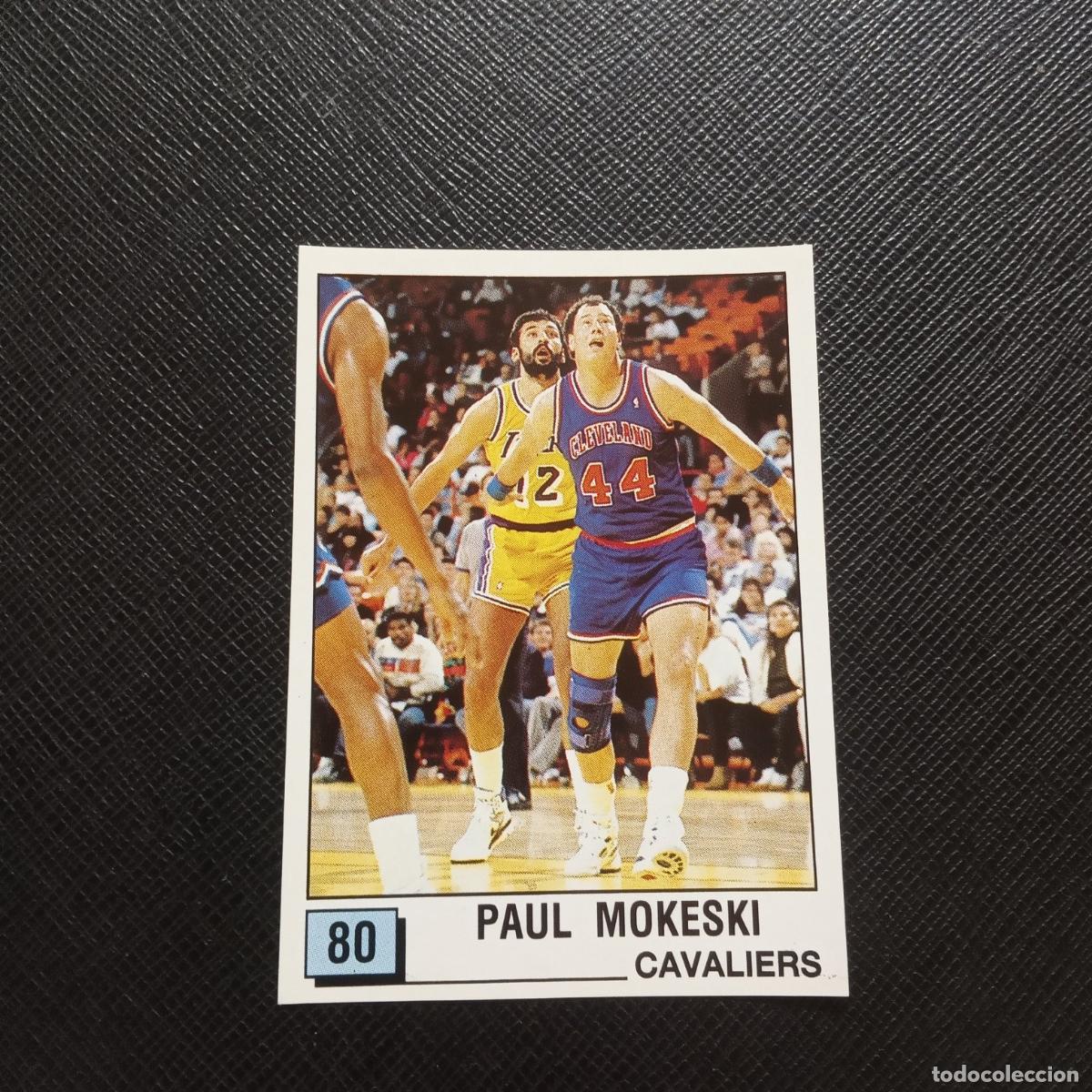 Coleccionismo deportivo: 80 PAUL MOKESKI CAVALIERS PANINI 1990 BASKET NBA 90 CROMO BALONCESTO - SIN PEGAR - A205 PG60