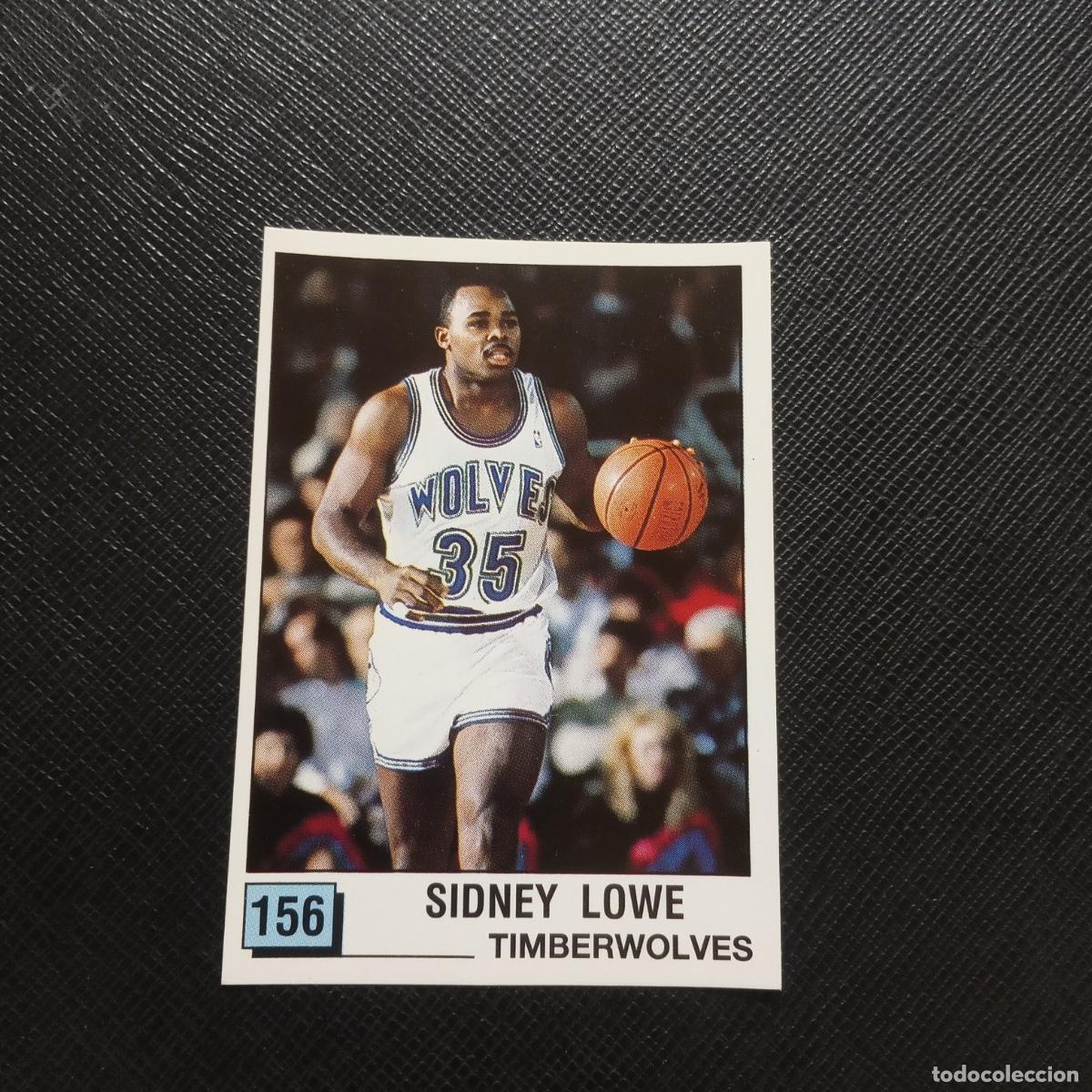 Coleccionismo deportivo: 156 SIDNEY LOWE TIMBERWOLVES PANINI 1990 BASKET NBA 90 CROMO BALONCESTO - SIN PEGAR - A205 PG61