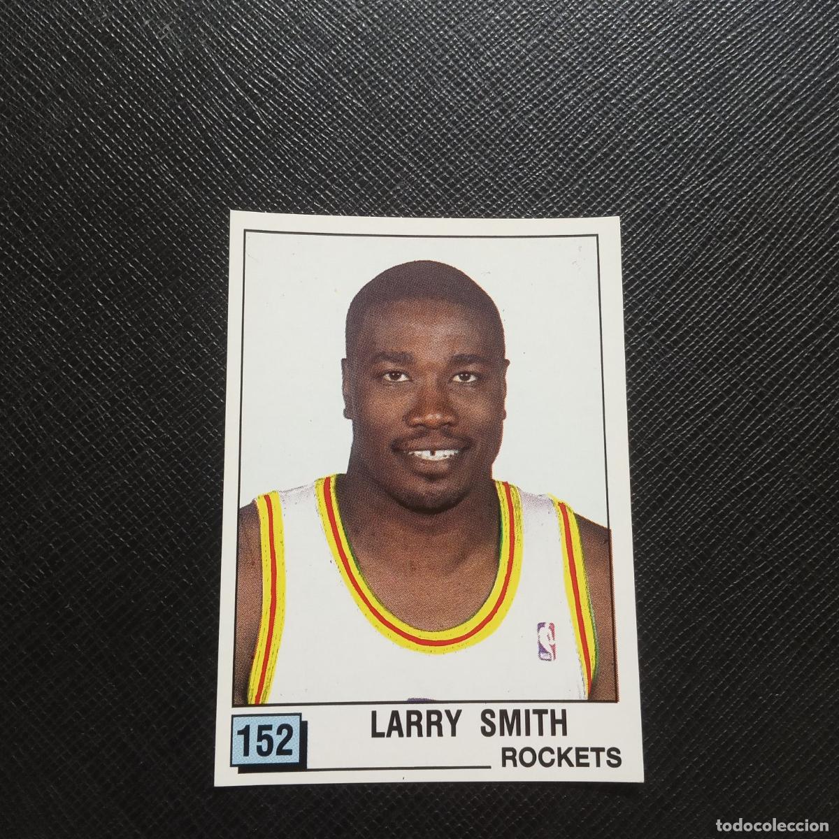 Coleccionismo deportivo: 152 LARRY SMITH ROCKETS PANINI 1990 BASKET NBA 90 CROMO BALONCESTO - SIN PEGAR - A205 PG61