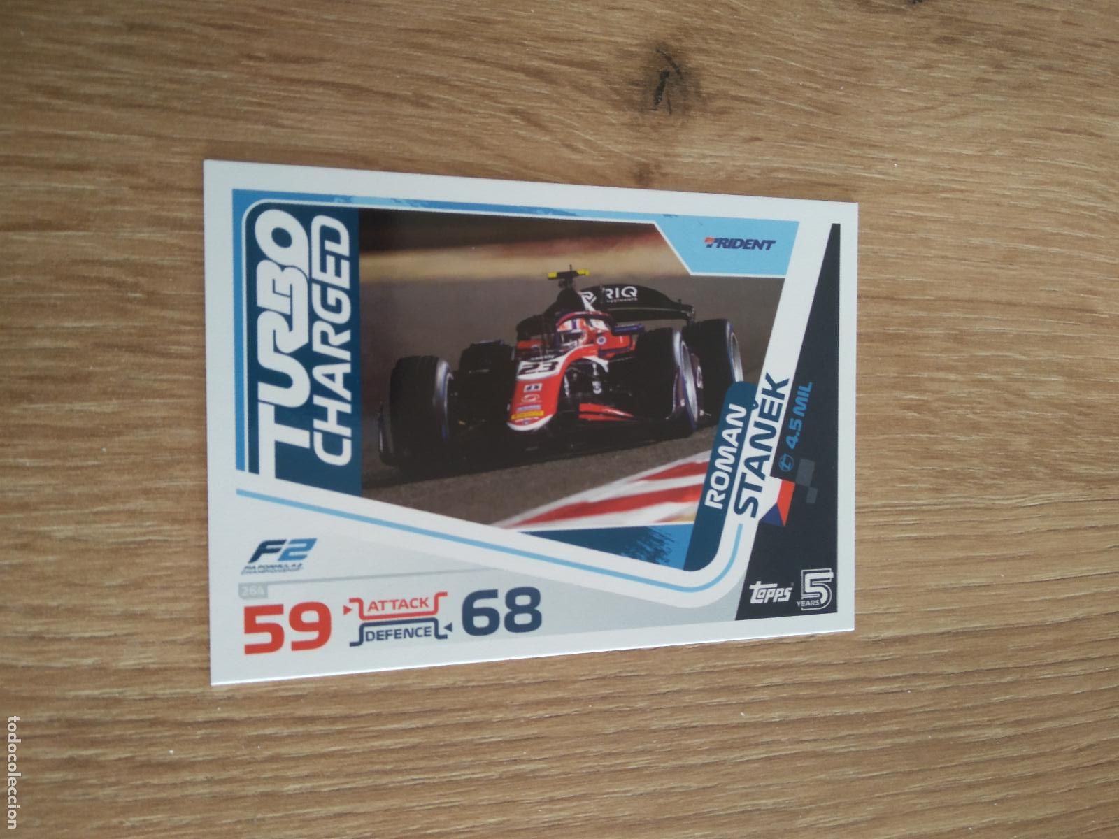 Coleccionismo deportivo: 264 ROMAN STANEK CROMO F1 Topps Formula 1 Turbo Attax 2024