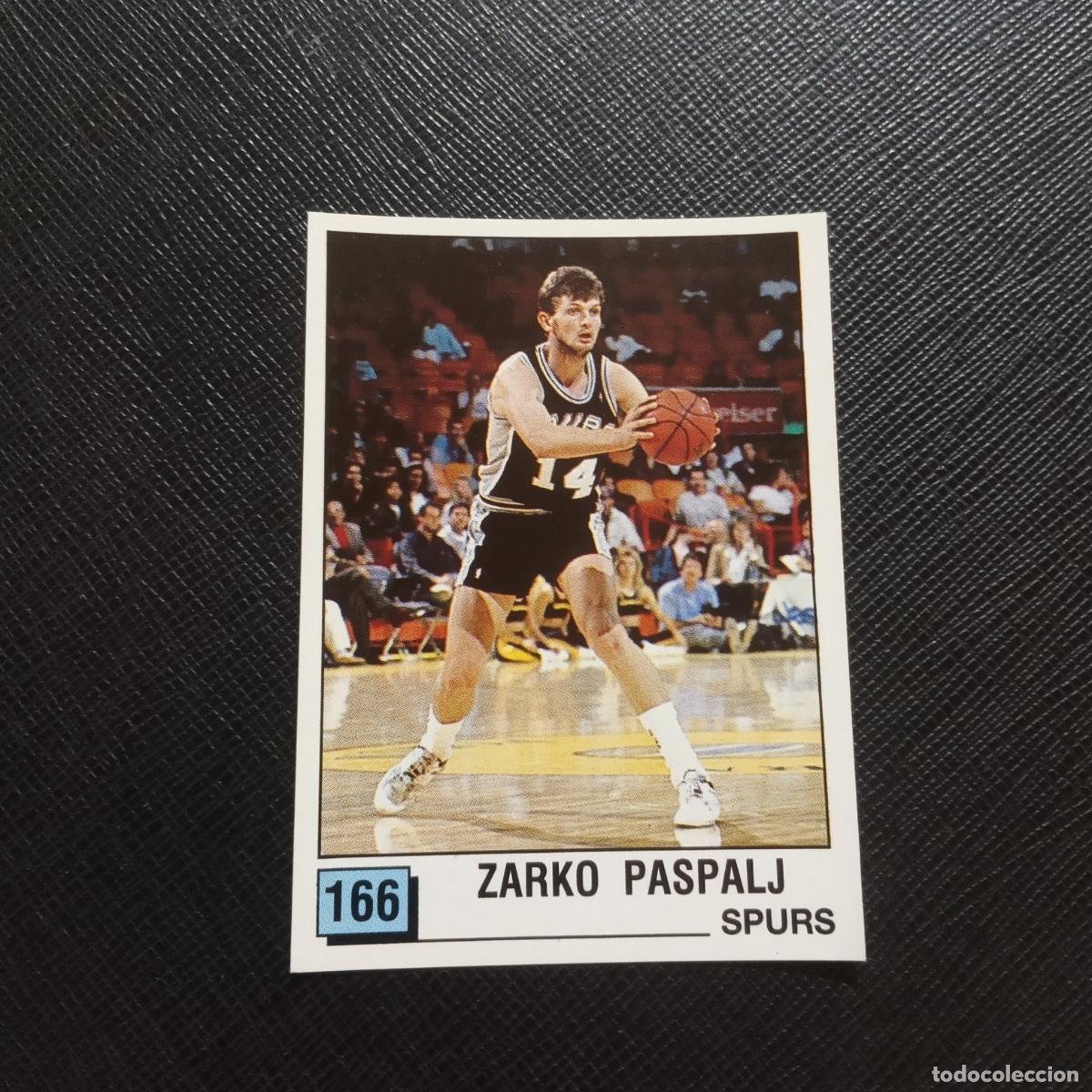 Coleccionismo deportivo: 166 ZARKO PASPALJ SPURS PANINI 1990 BASKET NBA 90 CROMO BALONCESTO - SIN PEGAR - A205 PG62