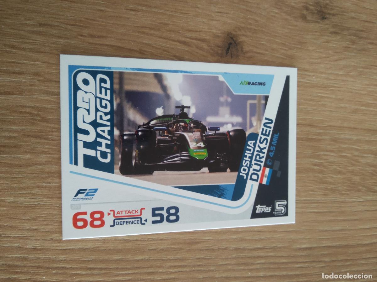 Coleccionismo deportivo: 265 JOSHUA DURKSEN CROMO F1 Topps Formula 1 Turbo Attax 2024