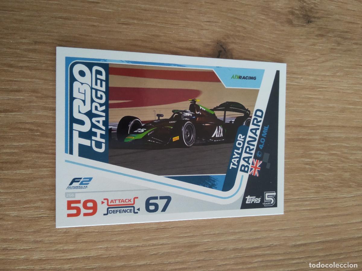 Coleccionismo deportivo: 266 TAYLOR BARNARD CROMO F1 Topps Formula 1 Turbo Attax 2024