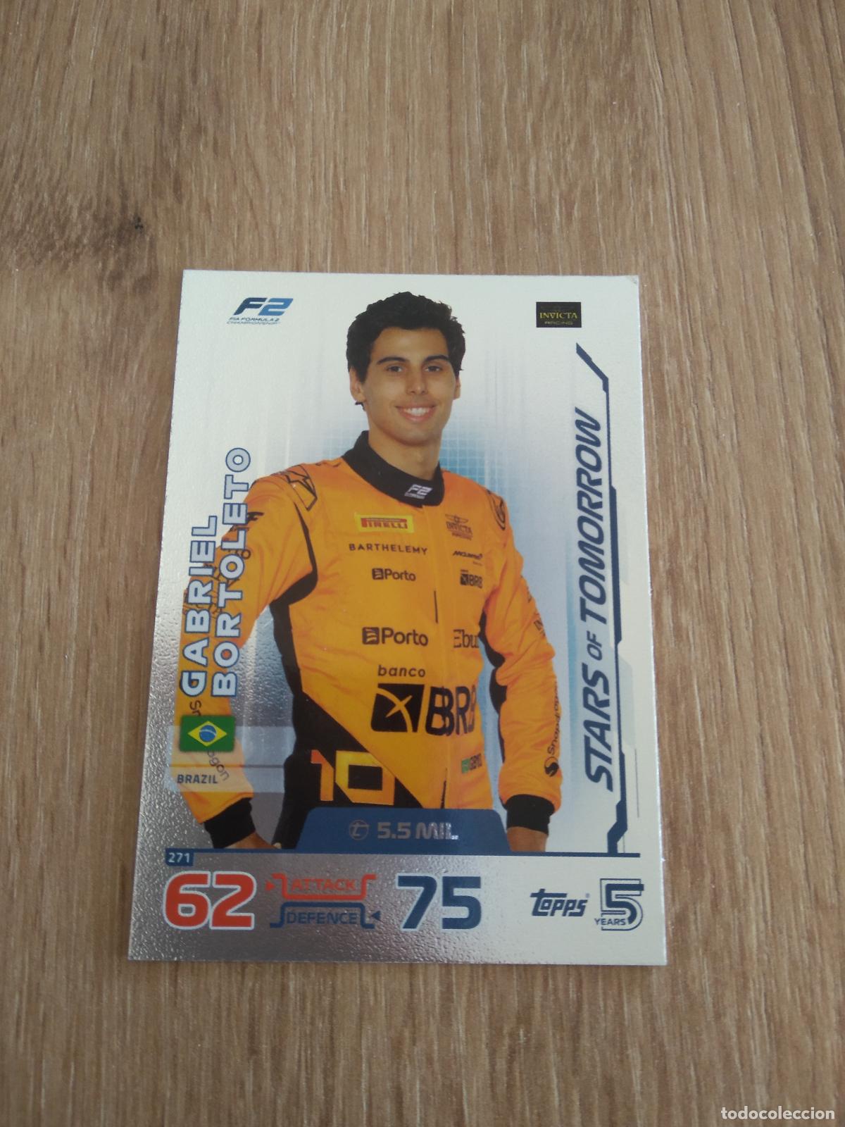 Coleccionismo deportivo: 271 GABRIEL BORTOLETO CROMO F1 Topps Formula 1 Turbo Attax 2024