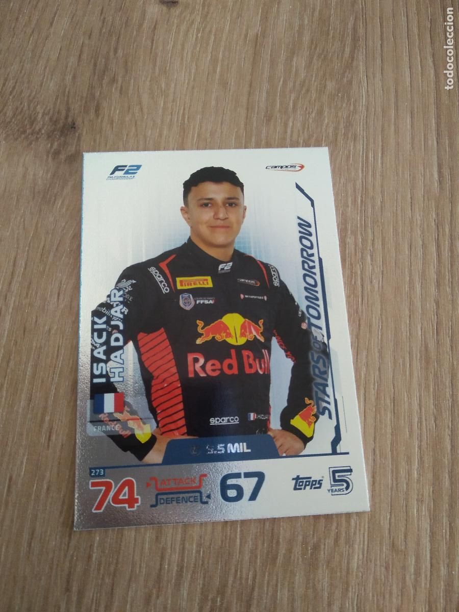 Coleccionismo deportivo: 273 ISACK HADJAR CROMO F1 Topps Formula 1 Turbo Attax 2024