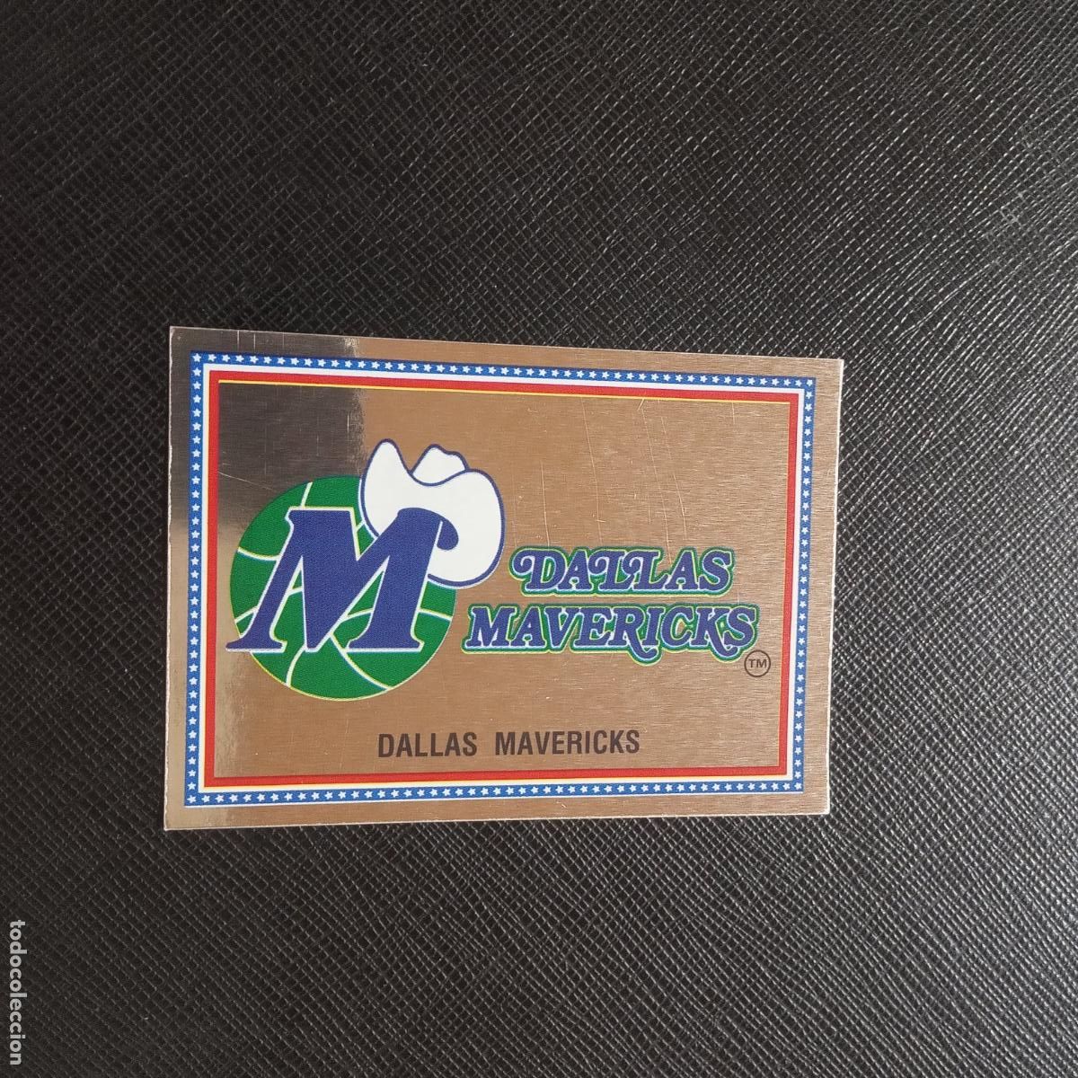 Coleccionismo deportivo: 127 DALLAS MAVERICKS ESCUDO PANINI 1990 BASKET NBA 90 CROMO BALONCESTO - SIN PEGAR - A205 PG63