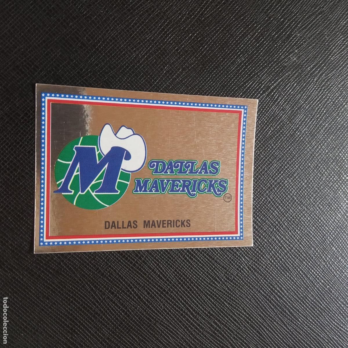 Coleccionismo deportivo: 127 DALLAS MAVERICKS ESCUDO PANINI 1990 BASKET NBA 90 CROMO BALONCESTO - SIN PEGAR - A205 PG64