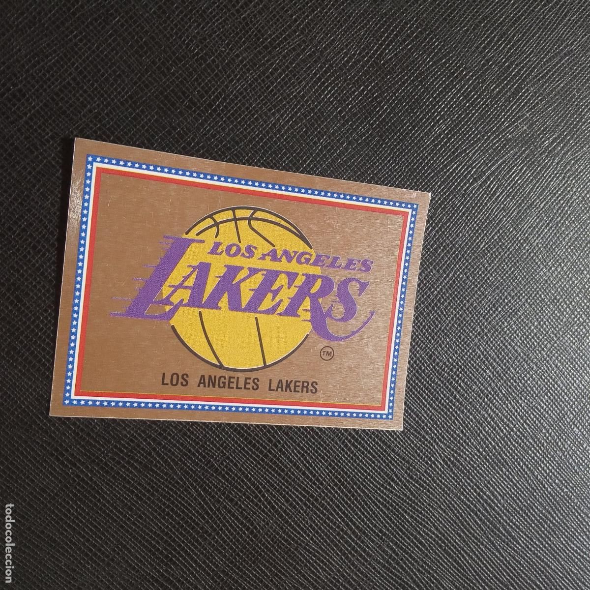 Coleccionismo deportivo: 199 LOS ANGELES LAKERS ESCUDO PANINI 1990 BASKET NBA 90 CROMO BALONCESTO - SIN PEGAR - A205 PG64