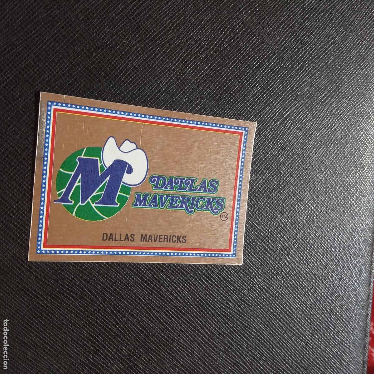 Coleccionismo deportivo: 127 DALLAS MAVERICKS ESCUDO PANINI 1990 BASKET NBA 90 CROMO BALONCESTO - SIN PEGAR - A205 PG67