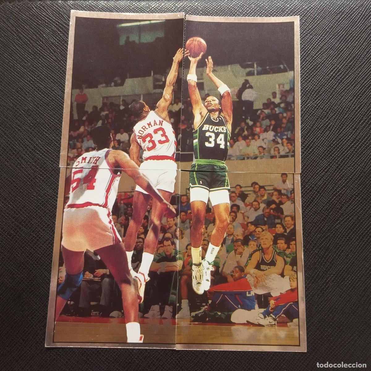 Coleccionismo deportivo: POSTER 269 270 271 272 PANINI 1990 BASKET NBA 90 CROMO BALONCESTO - SIN PEGAR - A205 PG66