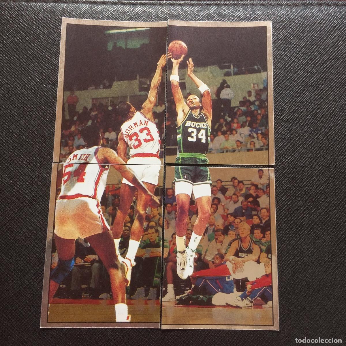 Coleccionismo deportivo: POSTER 269 270 271 272 PANINI 1990 BASKET NBA 90 CROMO BALONCESTO - SIN PEGAR - A205 PG67