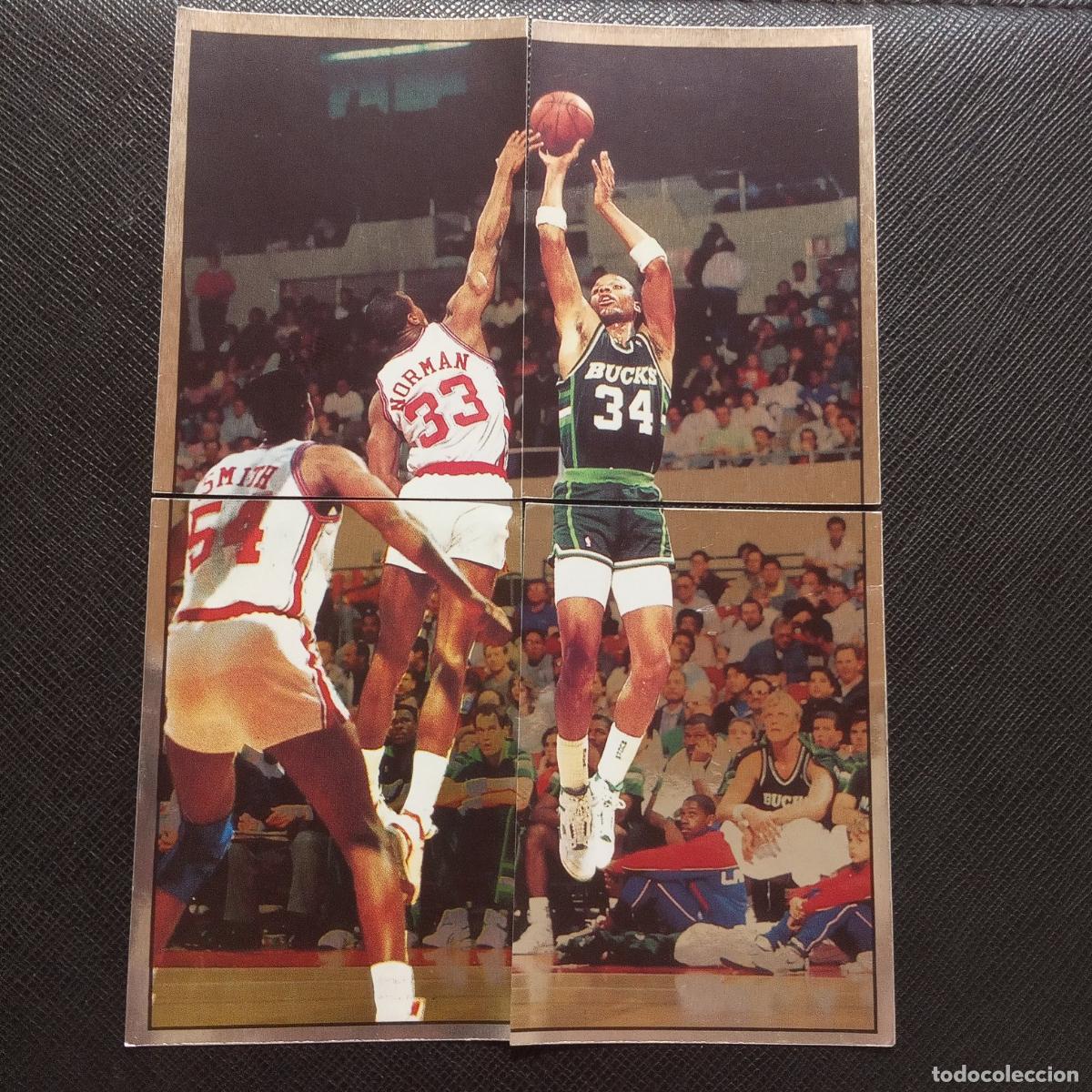 Coleccionismo deportivo: POSTER 269 270 271 272 PANINI 1990 BASKET NBA 90 CROMO BALONCESTO - SIN PEGAR - A205 PG68