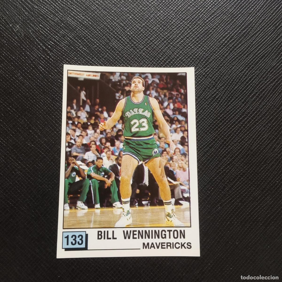 Coleccionismo deportivo: 133 BILL WENNINGTON MAVERICKS PANINI 1990 BASKET NBA 90 CROMO BALONCESTO - SIN PEGAR - A205 PG66