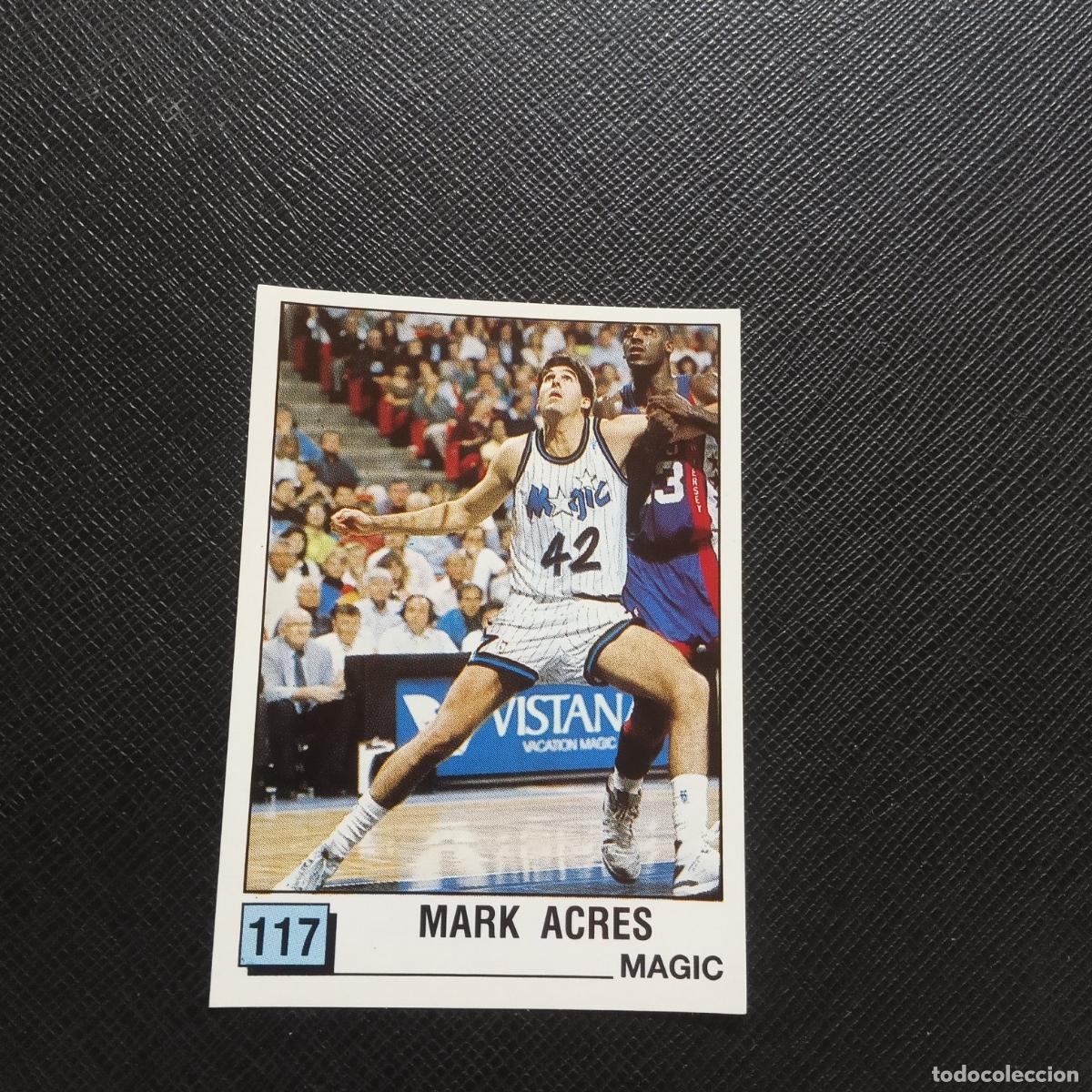 Coleccionismo deportivo: 117 MARK AGRES MAGIC PANINI 1990 BASKET NBA 90 CROMO BALONCESTO - SIN PEGAR - A205 PG67