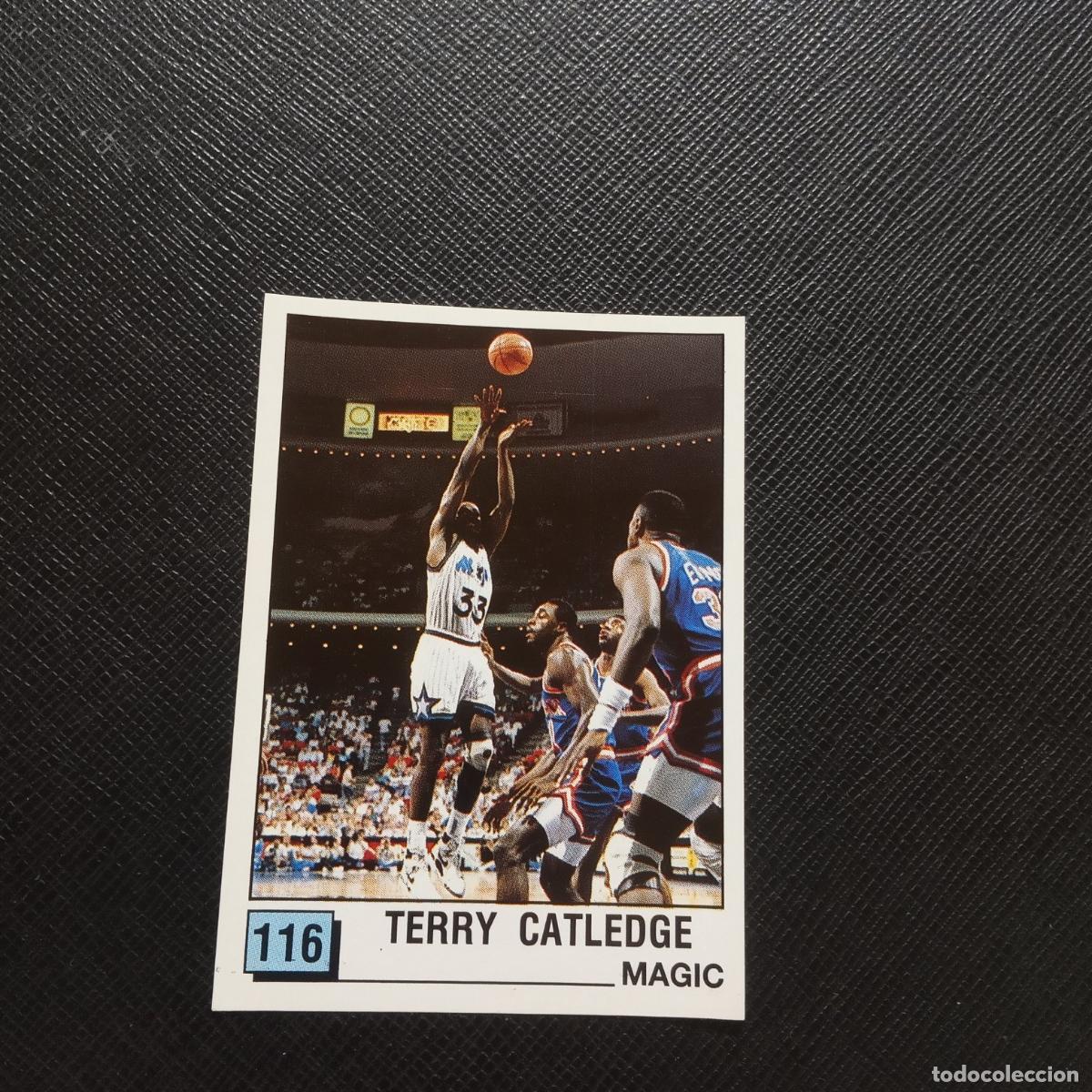 Coleccionismo deportivo: 116 TERRY CATLEDGE MAGIC PANINI 1990 BASKET NBA 90 CROMO BALONCESTO - SIN PEGAR - A205 PG67