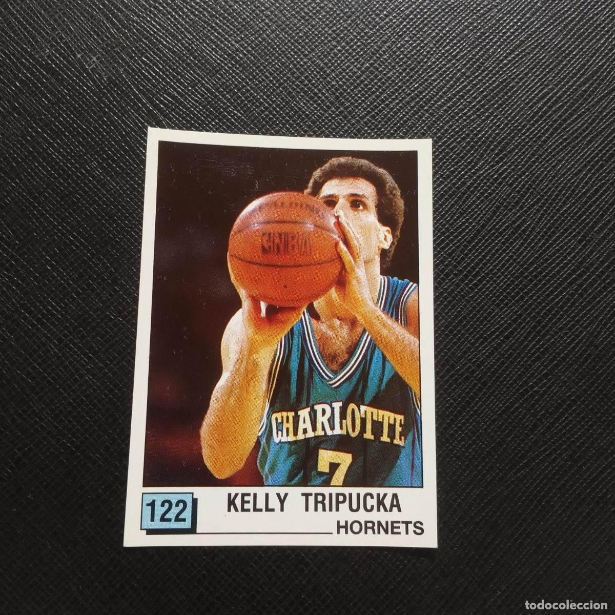 Coleccionismo deportivo: 122 KELLY TRIPUCKA HORNETS PANINI 1990 BASKET NBA 90 CROMO BALONCESTO - SIN PEGAR - A205 PG68