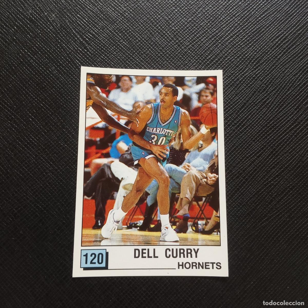 Coleccionismo deportivo: 120 DELL CURRY HORNETS PANINI 1990 BASKET NBA 90 CROMO BALONCESTO - SIN PEGAR - A205 PG68