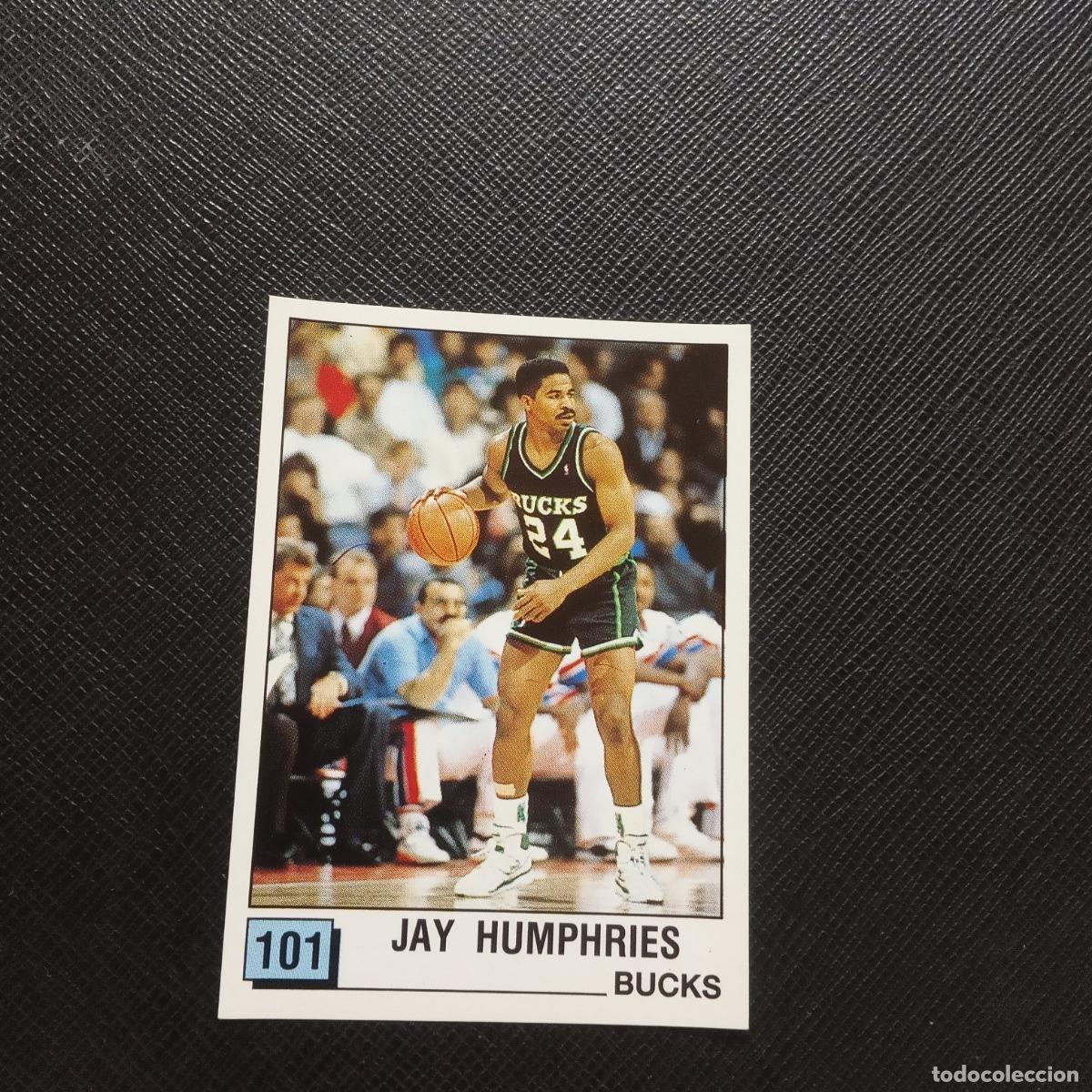 Coleccionismo deportivo: 101 JAY HUMPHRIES BUCKS PANINI 1990 BASKET NBA 90 CROMO BALONCESTO - SIN PEGAR - A205 PG68