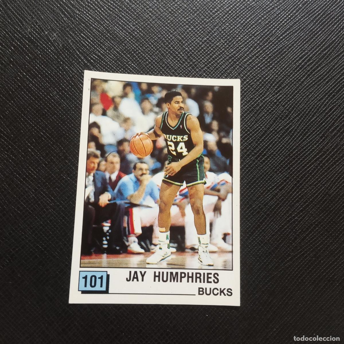 Coleccionismo deportivo: 101 JAY HUMPHRIES BUCKS PANINI 1990 BASKET NBA 90 CROMO BALONCESTO - SIN PEGAR - A205 PG69