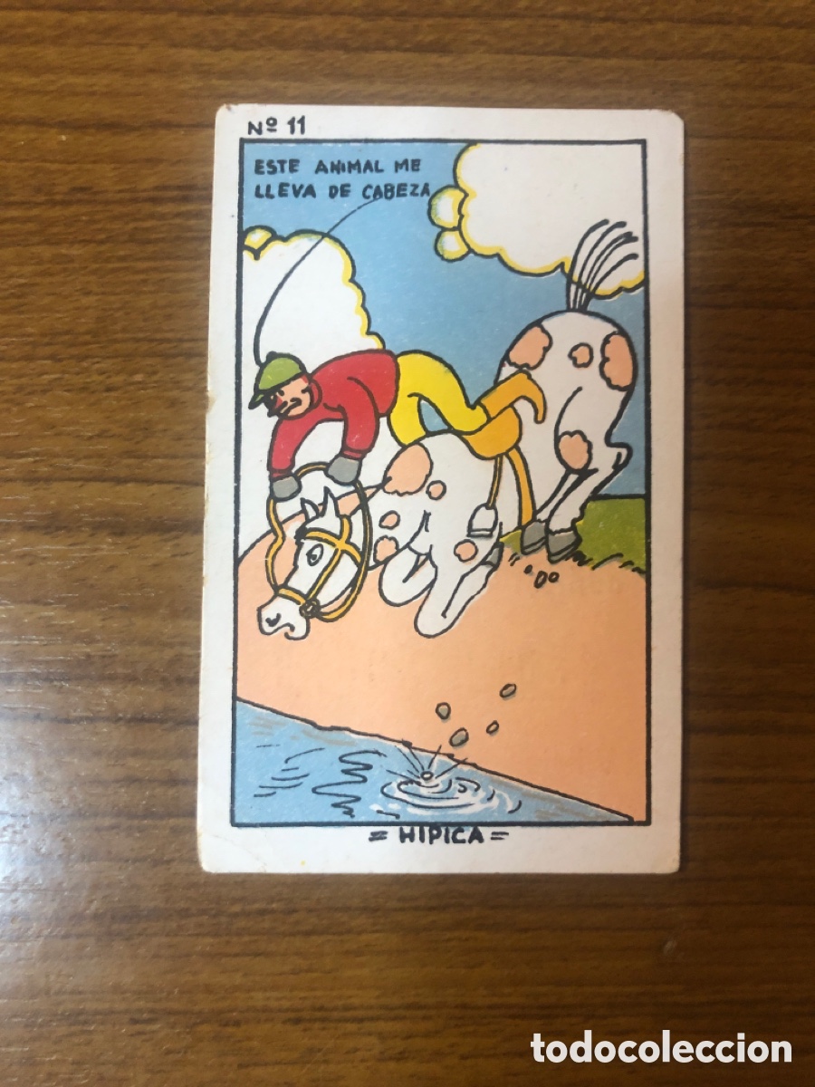 Collectionnisme sportif: CROMO DEPORTES NACIONALES,H&Iacute;PICA,NUMERO 11,(CHOCOLATES SANT&Iacute;SIMO SACRAMENTO PEDRO SOLER)