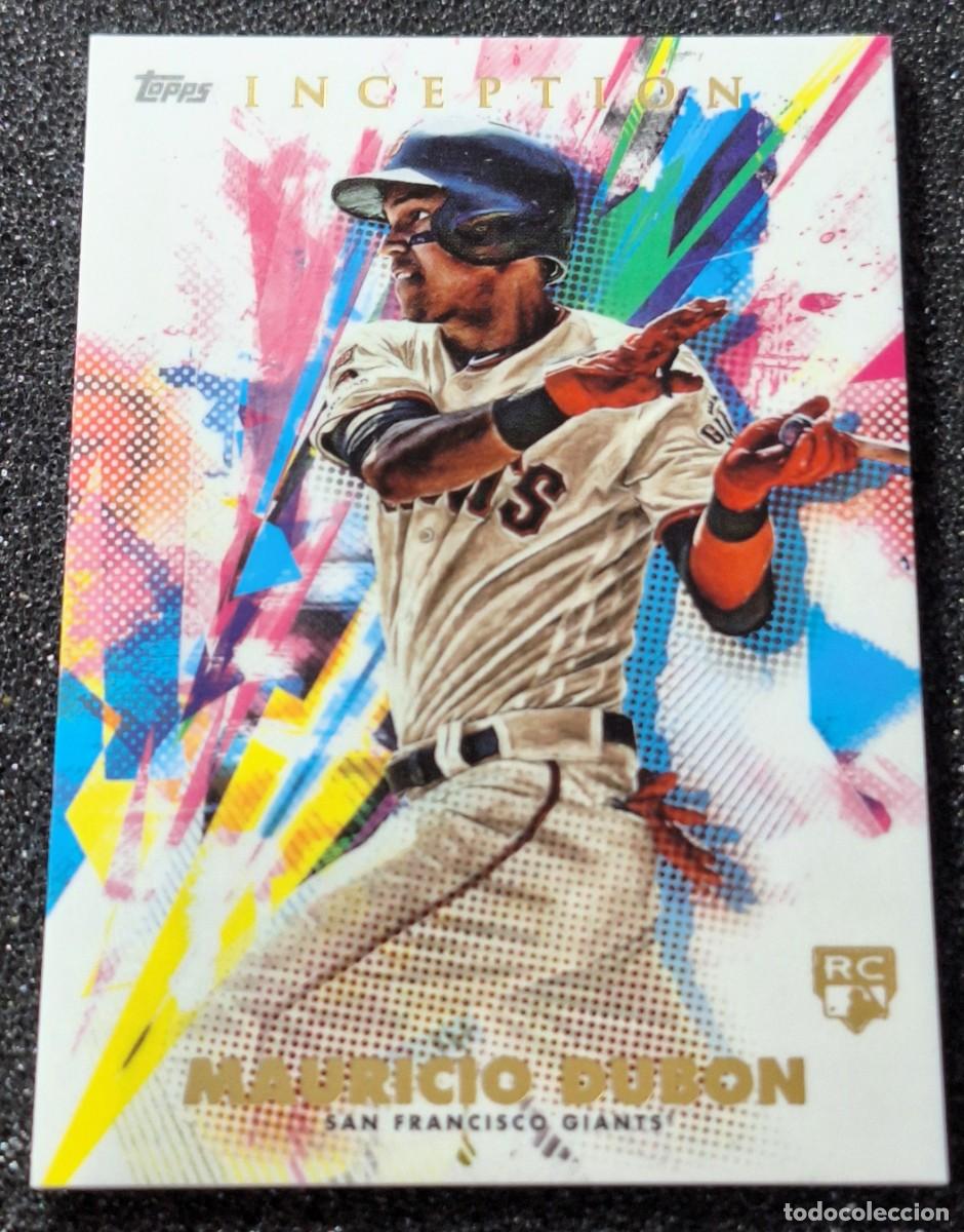 Colecionismo desportivo: Mauricio Dubon San Francisco Giants Topps Baseball 2020 Inception Rc Rookie