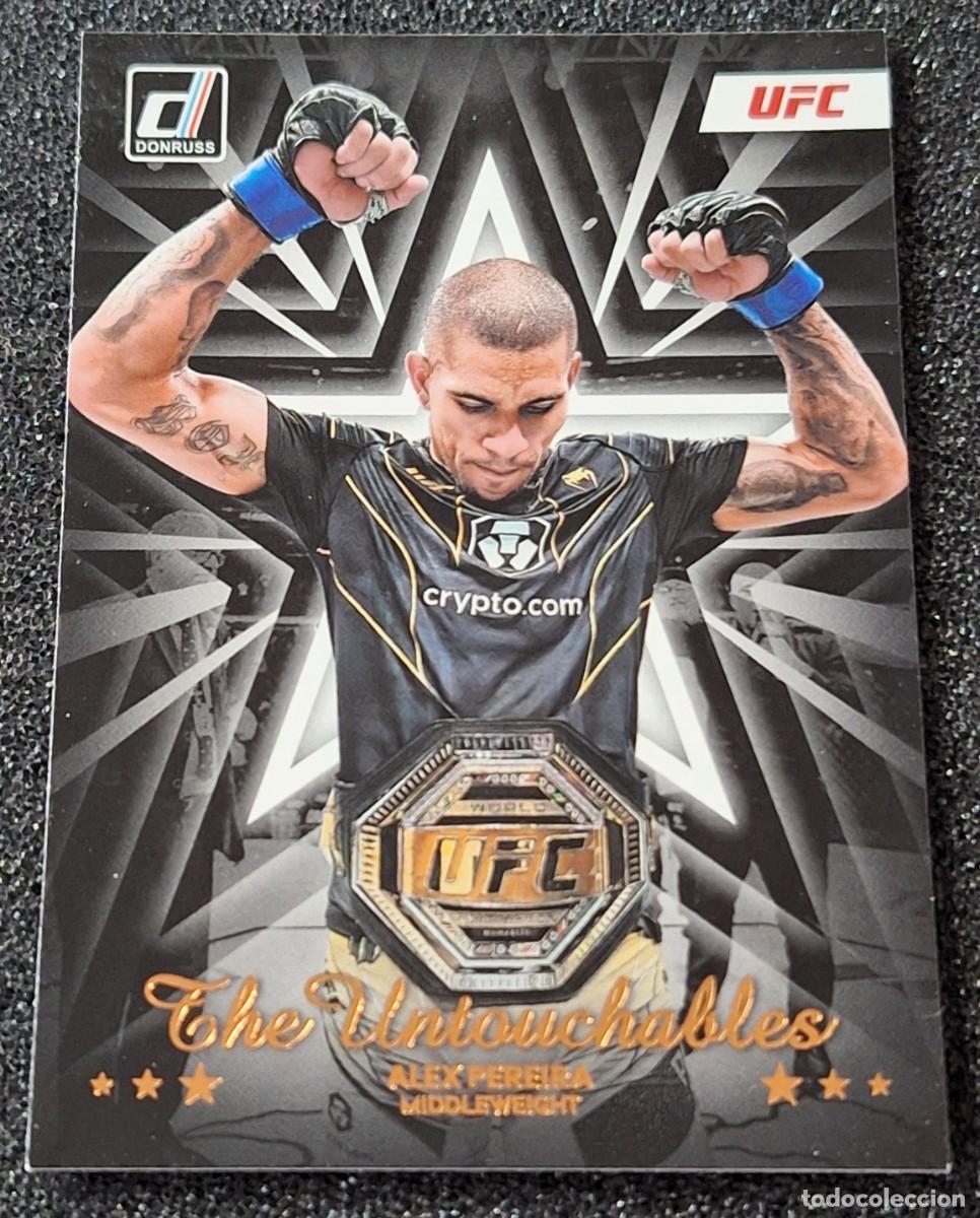 Colecionismo desportivo: Alex Pereira Panini Donruss UFC 2023 The Intouchables