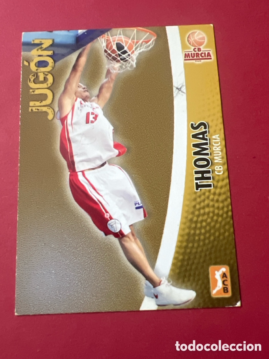 Sammelleidenschaft Sport: C295. CARTA - ACB 2008-2009 (CB MURCIA) N&deg;106 THOMAS / JUGON