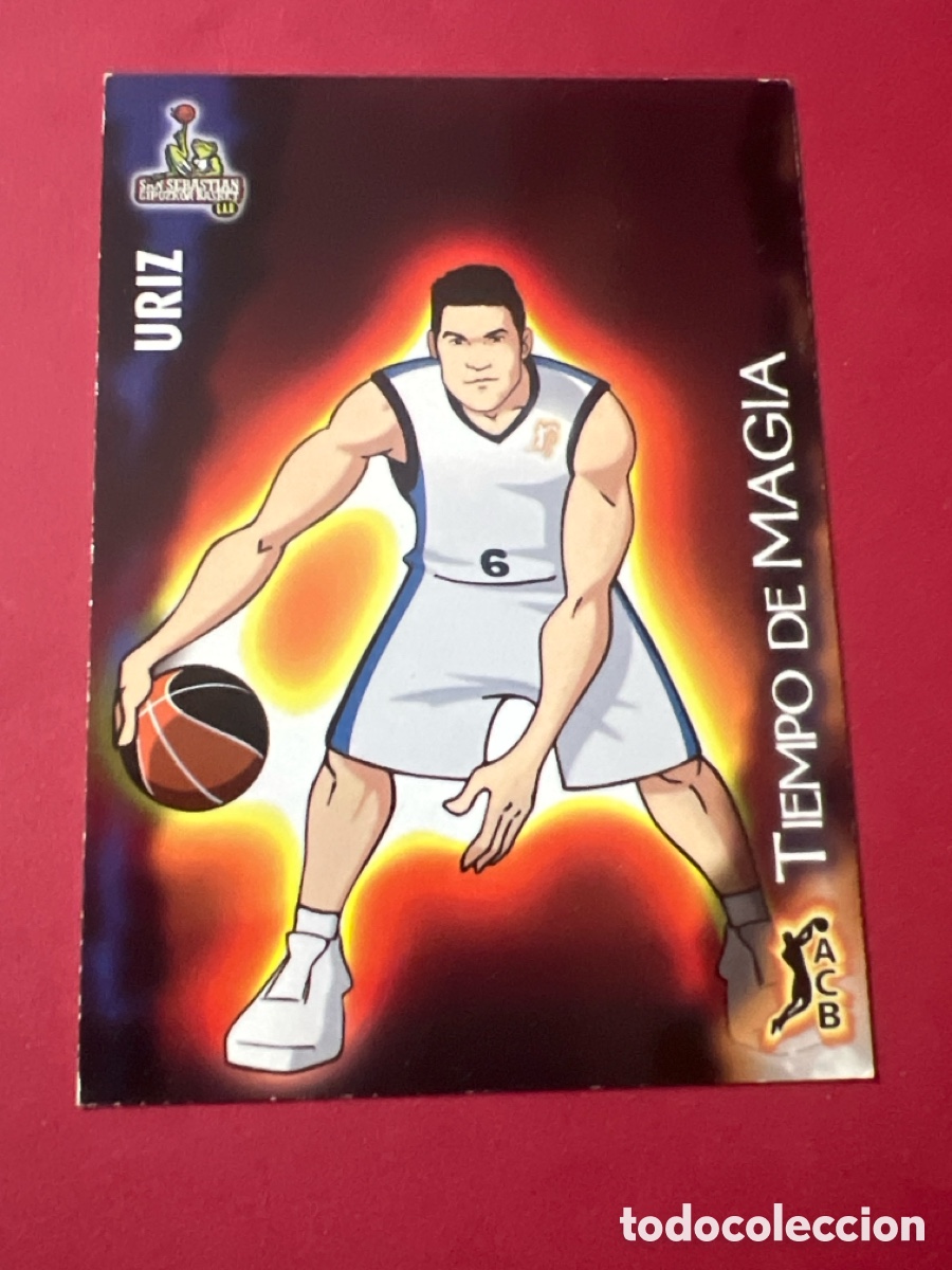 Sammelleidenschaft Sport: C304. BALONCESTO ACB 2008 2009 PANINI N&ordm; 318 URIZ (GBC BRUESA) TIEMPO DE MAGIA - BASKET CROMO 08 09
