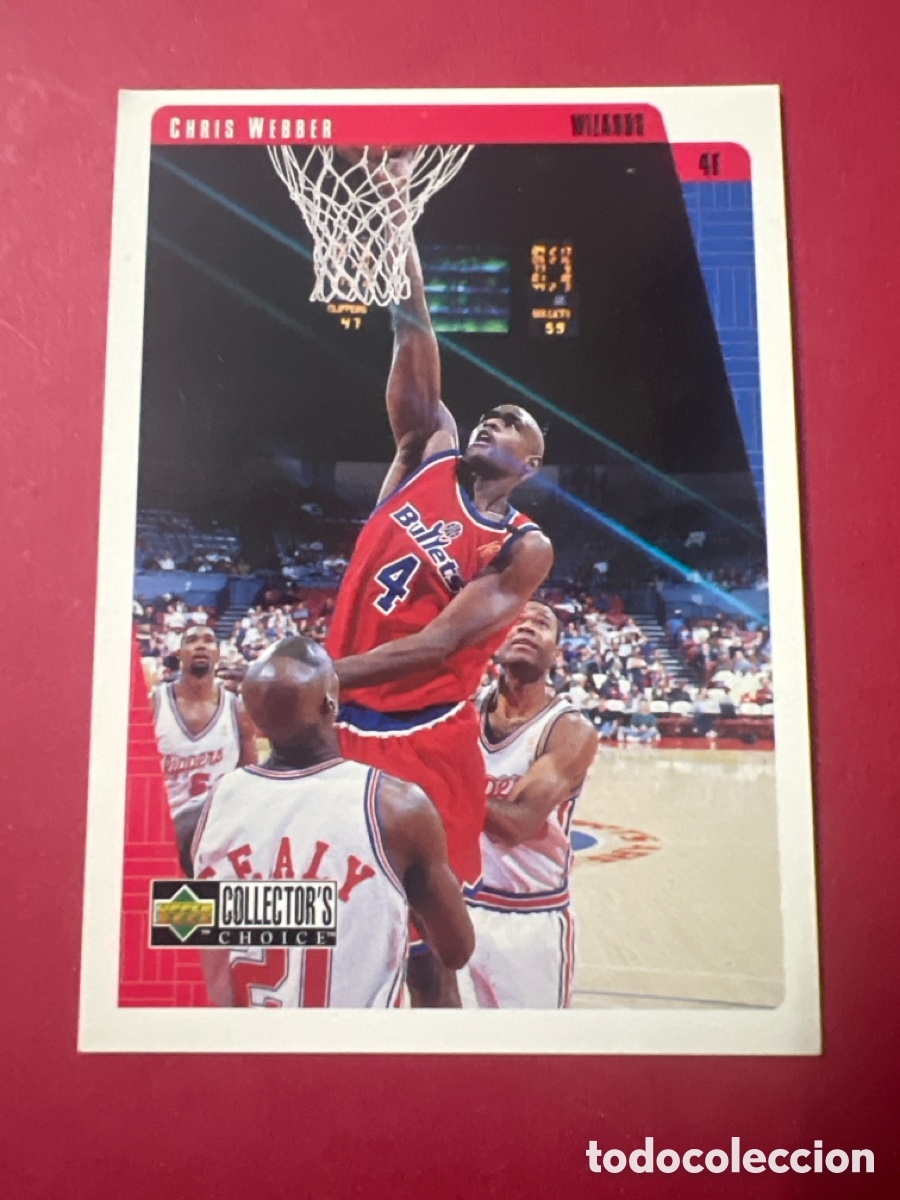 Coleccionismo deportivo: C475. 1997-98 Upper Deck Collector's Choice Chris Webber #155 Basketball DNA Games
