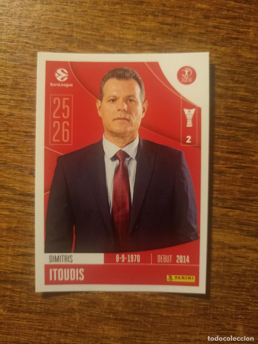 Collezionismo sportivo: 198 Itoudis Happoel Tel Aviv Euroliga Euroleague 2025-26 2026 Panini