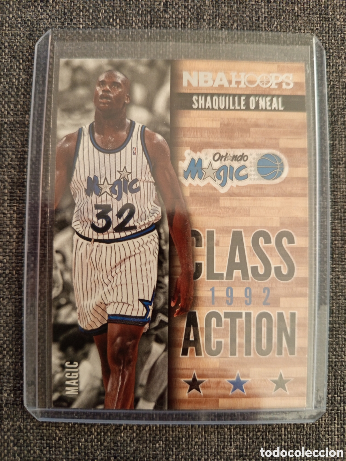 Colecionismo desportivo: SHAQUILLE O'NEAL. NBA ORLANDO MAGIC. 1992 CLASS ACTION. 2013-14 PANINI HOOPS