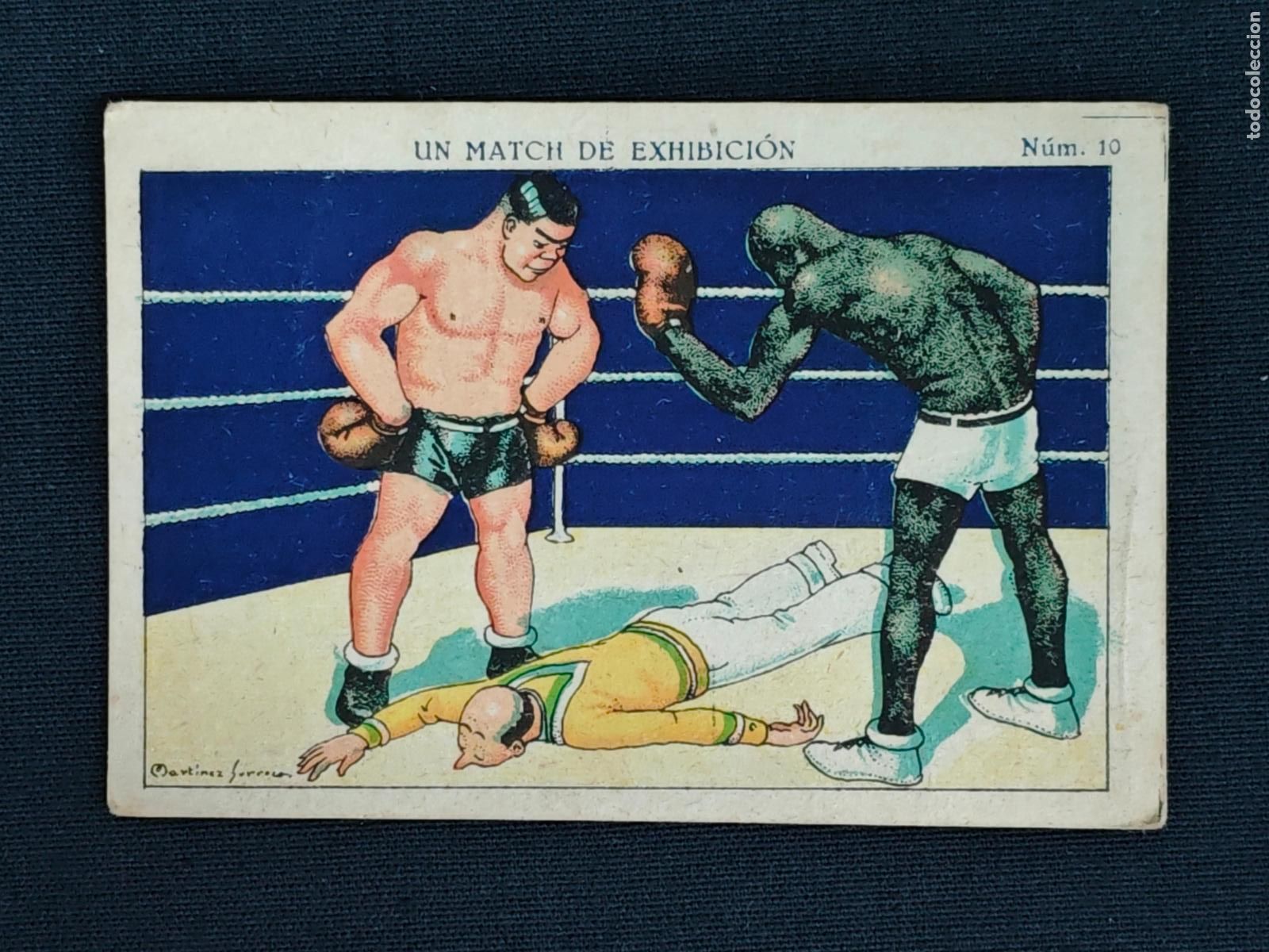 Coleccionismo deportivo: CROMO - UN MATCH DE EXHIBICION - N&ordm; 10 - JUNCOSA