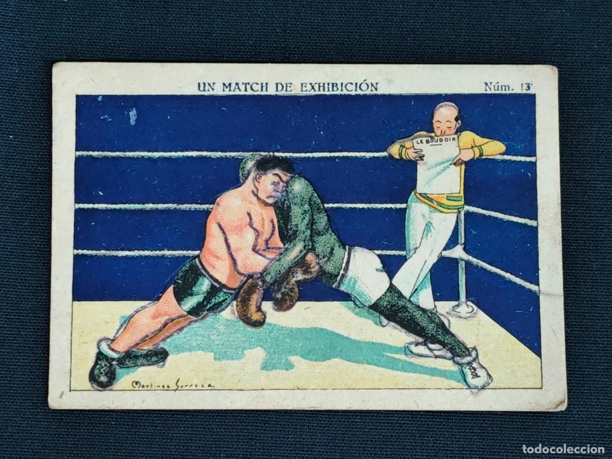 Coleccionismo deportivo: CROMO - UN MATCH DE EXHIBICION - N&ordm; 13 - JUNCOSA