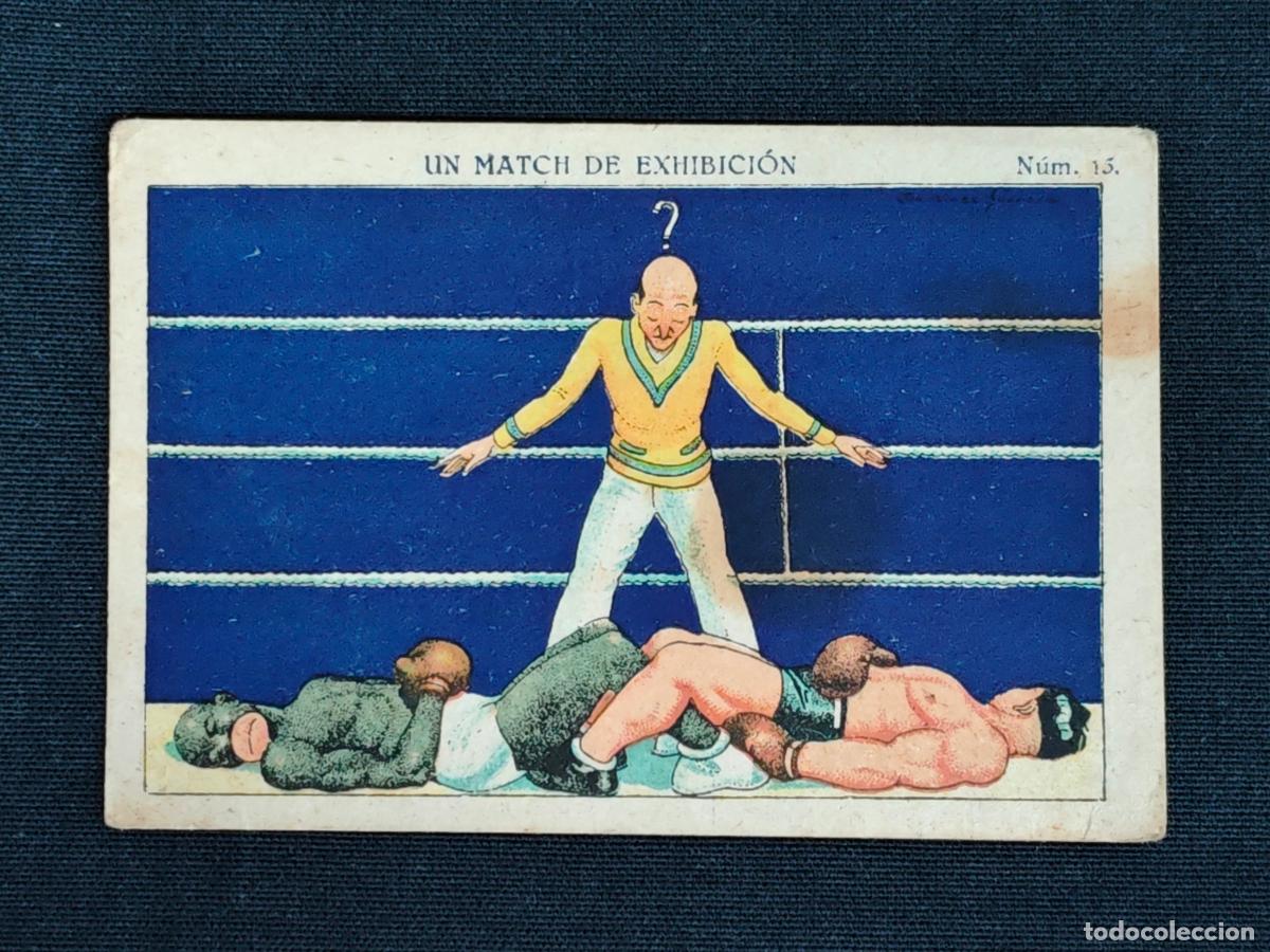 Coleccionismo deportivo: CROMO - UN MATCH DE EXHIBICION - N&ordm; 15 - JUNCOSA