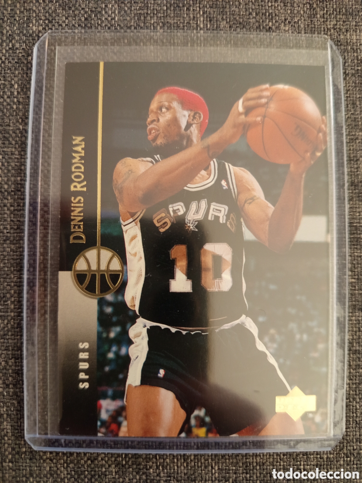 Collezionismo sportivo: DENNIS RODMAN. NBA SAN ANTONIO SPURS. 1995 UPPER DECK