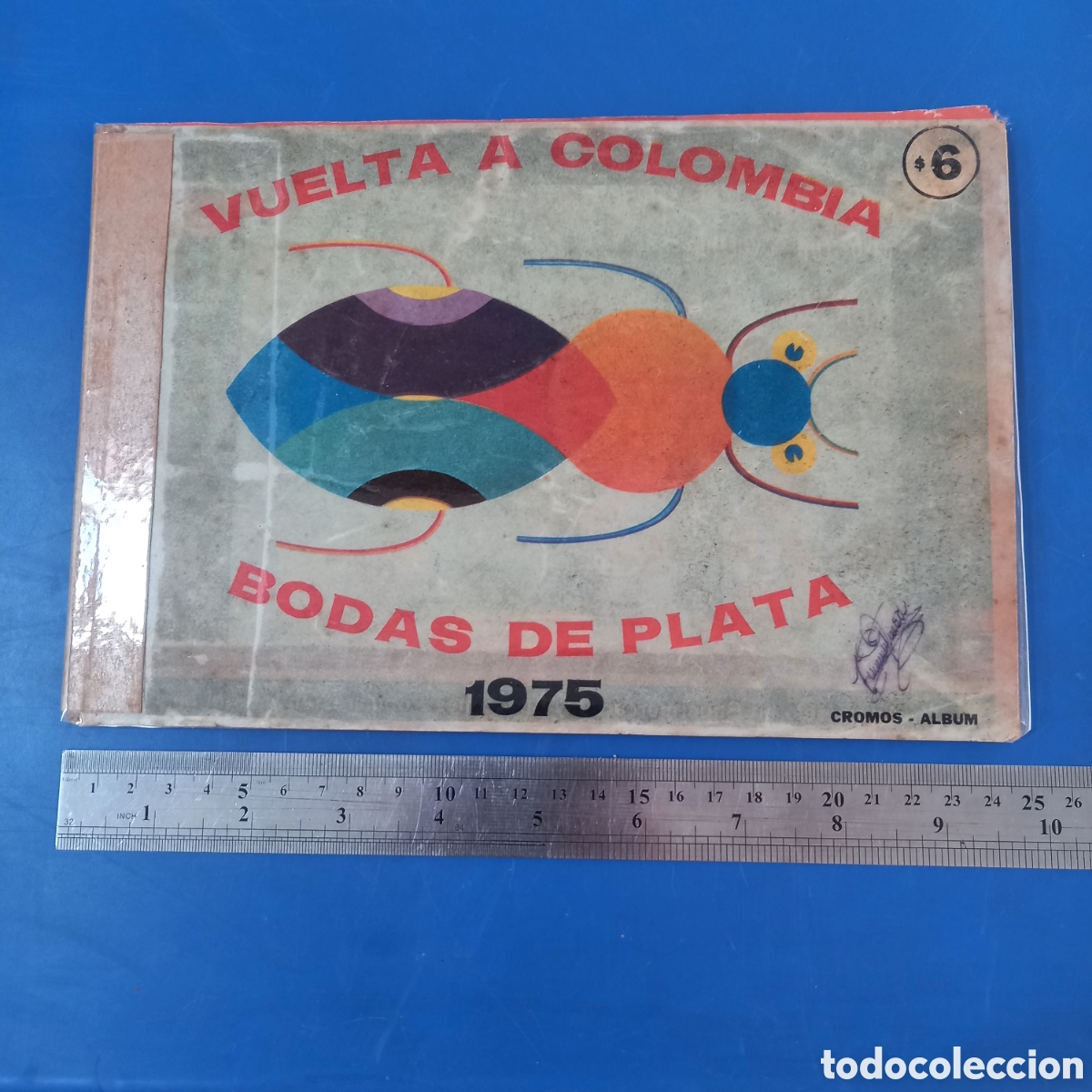Coleccionismo deportivo: ANTIGUO ALBUM DE CICLISMO BODAS DE PLATA 1975 CROMOS NO COMUN MUY DIFICIL / LEER DESCRIPCION